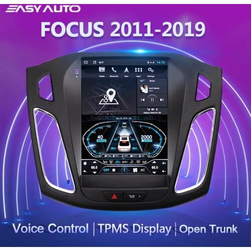 For Ford Focus 3 2011-2019 Car Radio Multimedia Video Player Navigation GPS Support Rear Camera/Voice Control/ Bluetooth/WIFI