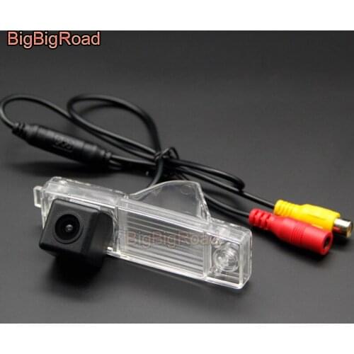 BigBigRoad For Toyota RAV4 RAV-4 Kluger Vanguard Highlander Vehicle Wireless Rear View Parking Camera HD Color Image Waterproof