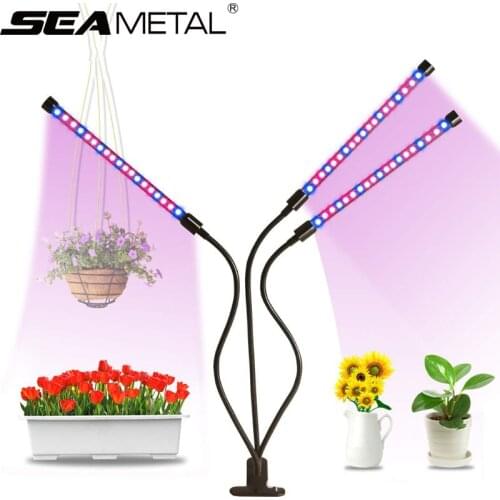 Fitolamp Grow Light LED Lamp For Plants 9/18/27W Fito LED Full Spectrum Indoor Plant Lamp Grow Tent Growing Lamp With Controller