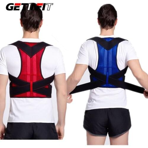 Getinfit Posture Corrector for Men and Women Back Posture Brace Clavicle Support Hunching Adjustable Back Trainer