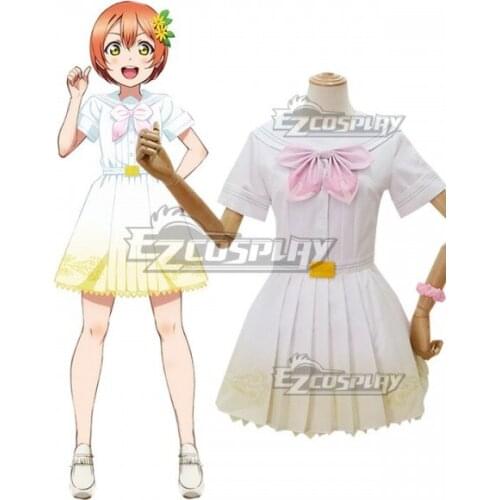 Lovelive us 8th A Song for You Rin Hoshizora Girls Party Dress Halloween Dress Festival Carnival Dress Cosplay Costume E001