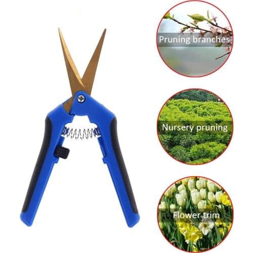 Multifunctional Garden Pruning Shears Fruit Picking Scissors Trim Weed Household
