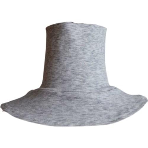 Women Men Simple Solid Color Dickey False Fake Collar Turtleneck Detachable Cotton Half Top Neck Cover Loop Scarf Sweater Decor