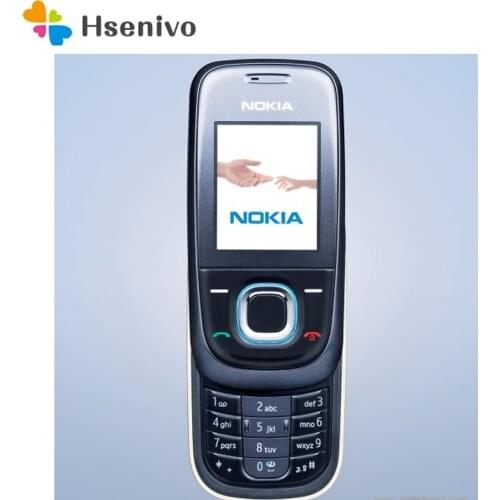 Nokia 2680s Refurbished-Original Unlocked WCDMA 1.8` one SIM Cards Slide Mobile Phone refurbished Free shipping 1 year warranty