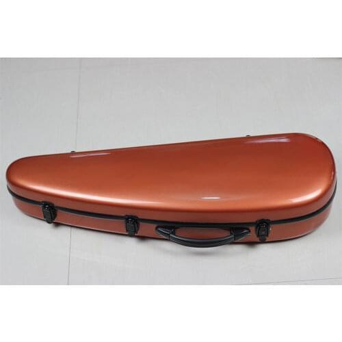 New High quality violin fiddle 4/4 full size fiber glass case bag with bow holders & straps