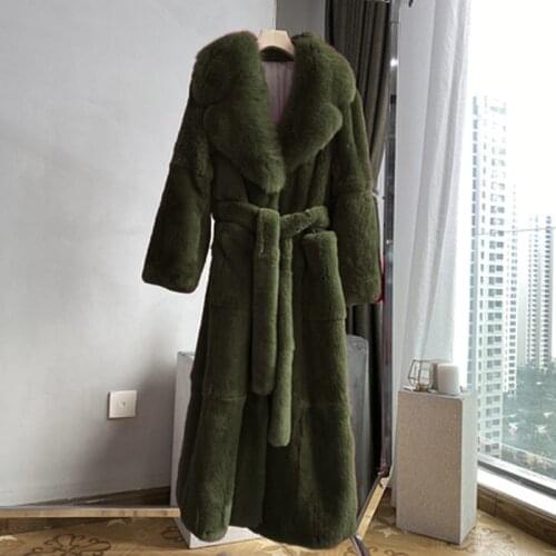 Parka Women Fur Coats Thick Winter Outwear Warm Long Faux Fur Jacket Female Temperament Slim Overcoat Plus Size