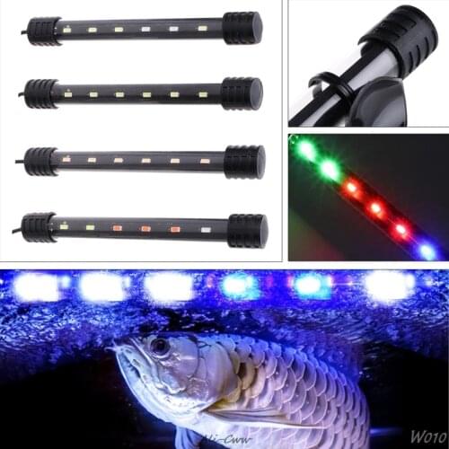 3.5W Submersible Waterproof Aquarium Fish Tank LED Light Bar Lamp Strip EU Plug M09 dropshipping