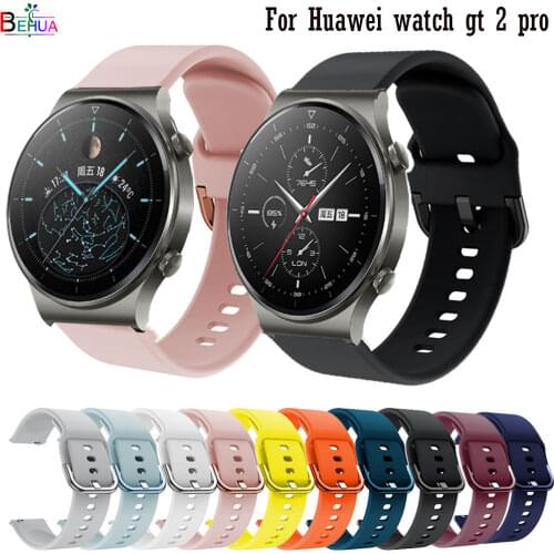 Bracelet Accessories WatchBand 22MM For Huawei watch gt 2 pro 46mm Smartwatch Replacement wrist strap For Samsung Galaxy 3 45mm