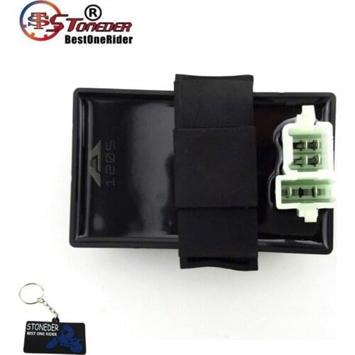 STONEDER DC 6 Pin CDI Ignition Box For 50cc 70cc 90cc 110cc 125cc 140cc 150cc 200cc 250cc Engine Scooter ATV Quad Go Kart Buggy