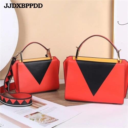 High Quality Genuine Leather shoulder Bags for Women 2021 Womans Handbag For Girl Luxury Designer Casual Messenger Bag Female