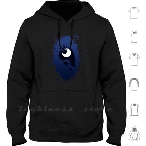 Lunas Cutiemark Hoodie Long Sleeve My Little Awesome Luna Princess Brony Cutiemark Cutie Mark Cooler