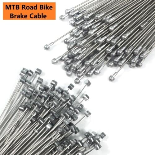 5PCS Bicycle Brake Cables Mountain Road Bike Brake Inner Cable Bike Front Rear Brake Cable Stainless Steel Cable Wire