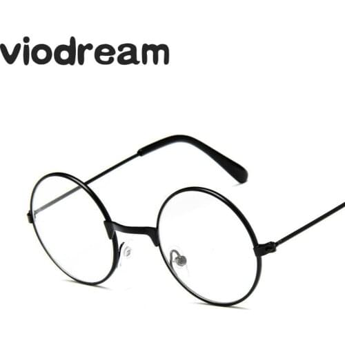 Viodream Vintage Round Children Metal Decorative Glasses Frame Prescription Eyewear Spectacle Frame Oculos De Grau Boys Girls