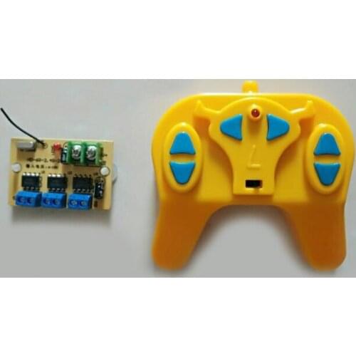 2.4G 6 Channels Remote Controller 6-12V 5A High Power Transmitter Receiver Set for DIY RC Feeding Boat/Car/Tank/Excavators Model