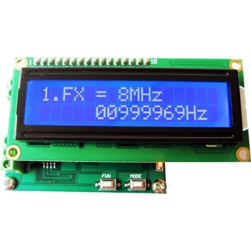 1Hz - 2GHz Digital Frequency Counter High Low RF Frequency Meter Module for RF Radio Pulse Frequency Signal Measurement