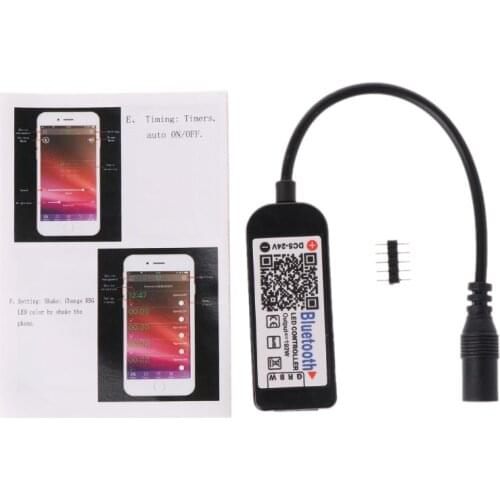 DC12V LED Mini WIFI RGBW Controller Bluetooth IOS/Android Mobile Phone Wireless