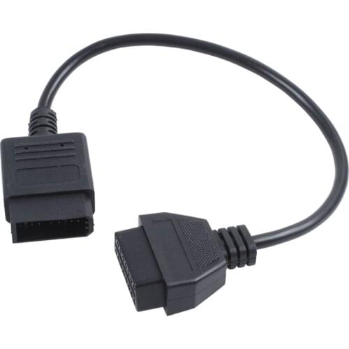 For Nissan 14 Pin To 16Pin Cable Obd Ii Diagnostic Interface 14Pin To Obd2 16 Pin Adapter Works For Auto Car Vehicles