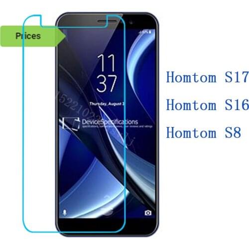 For Homtom S17 S16 S8 Tempered Glass Premium Screen Protector Film Mobile Phone Protective Films