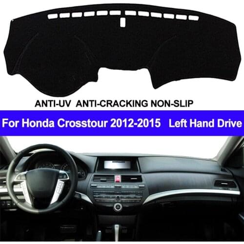TAIJS Car Dashboard Cover Dash Mat Dash Board Pad Carpet Automobile Dashmat Anti-UV For Honda Crosstour 2012 2013 2014 2015