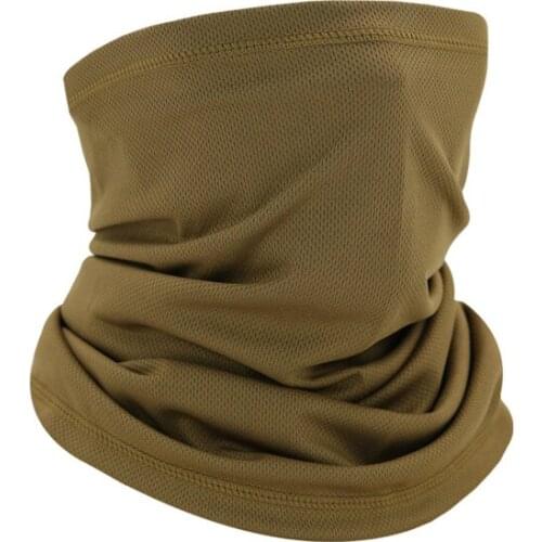 Men Windproof Neck Gaiter Elastic Tube Scarf Ear Cover Male Head Scarves Half Face Sun Ring Headscarf Headband Bandana