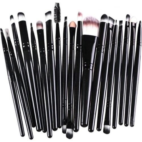 Makeup 20pcs Brushes Set Powder Foundation Eyeshadow Eyeliner Lip Brush Tool