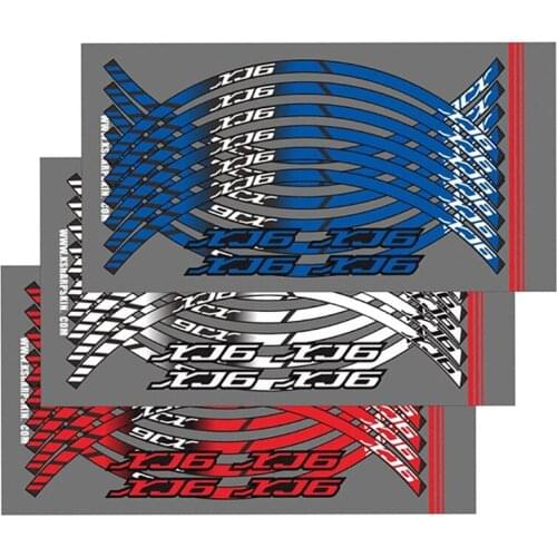 For Yamaha XJ6 xj6 Motorcycle Personality Decal Outer Wheel Rim Stickers Tire Film Reflective Decals Tire Decoration Sticker
