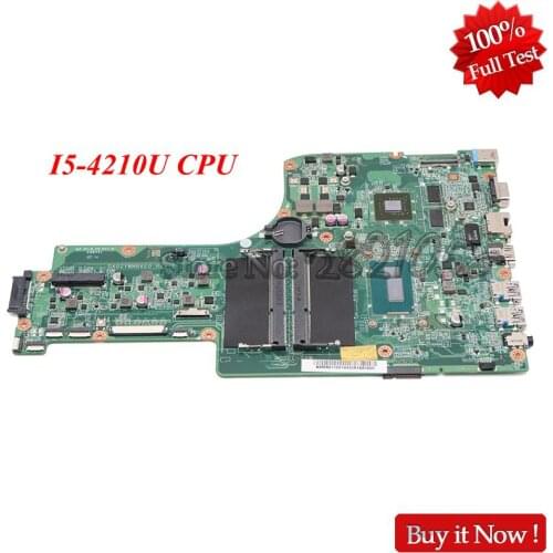 NOKOTION DA0ZYWMB6E0 For Acer aspire E5-771G Laptop Motherboard REV E NBMNV11001 NB.MNV11.001 i5-4210U 840M DDR3L