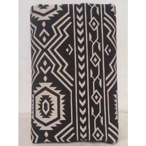 2014 NEW Upset polyester cotton Brown geometric Cartoon in Europe canvas DIY Sewing Fabric/Sofa cloth/table Fabric 100X145CM/SET