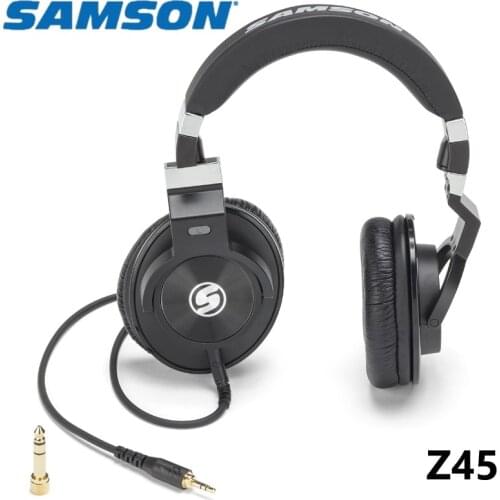 Samson Z45 closed type monitoring headset studio monitor headphone for recording,DJ performance,Mixing