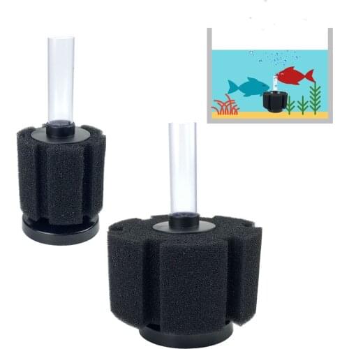 Silent Inspiratory Aquarium Filter Pump Fish Tank Skimmer Biochemical Sponge Filter Aquarium Accessories For Pet Fish Products