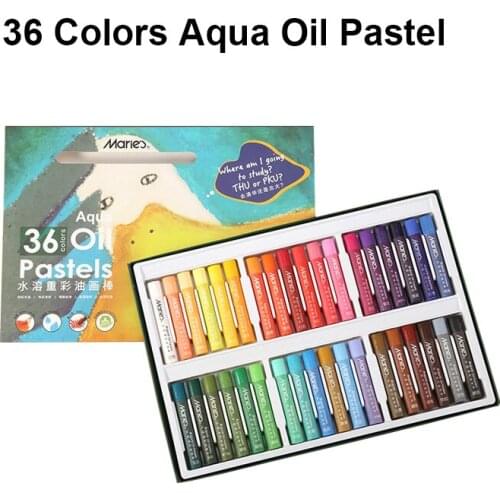 Water Soluble Soft Customized Washable Round 36 Colors Oil Pastel