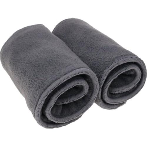 High Quality Baby Nappies Bamboo Charcoal Liner nappy diaper Insert For Baby Cloth Diaper Nappy Washable 4 Layers