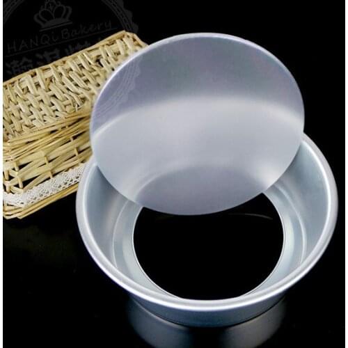 1PC Aluminum Alloy Cake Mold Nonstick Bottom 2 4 5 6 7 8 9 10 12 inch Round Cake Baking Mould Pan Bakeware Tools LB 153