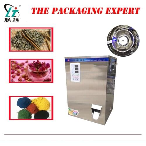 100g Auger Spiral Scale Herb Filling Weighing Machine Tea Leaf Powder Grain Medicine Seed Salt Rice Packing Filler Screw Type