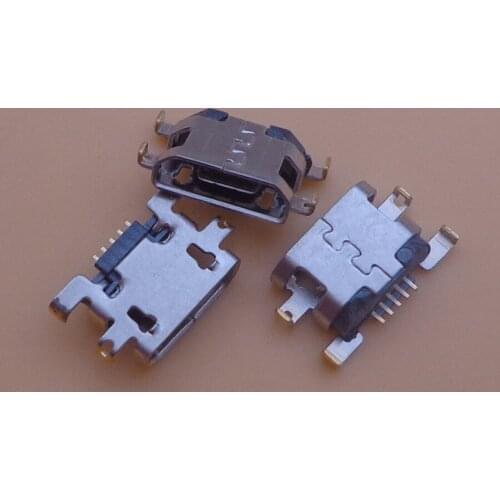 100pcs Mini USB Jack Charging Socket Port Connector Power Dock Plug For Amazon Fire HD8 7th Gen SX034QT Replacement Repair