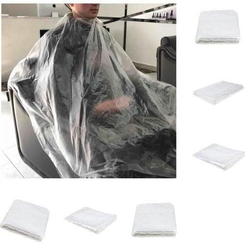 450Pcs Bulk Disposable Hair Cutting Cape Salon Gowns Salon Capes Cloth Aprons Hairdressing Capes Barber Hairdresser Cloth