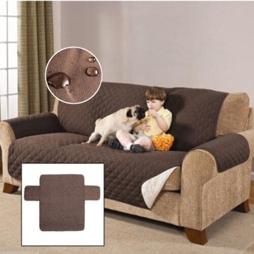 1/2/3 Seat Sofa Covers for Living Room Couch Cover Chair Throw Pet Dog Kid Mat Furniture Protector Reversible Armrest Slipcovers