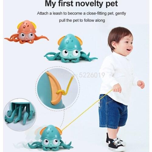Baby Bath Toys Swim Shower Game Cute Crab Clockwork Bathroom Dragging Walking Beach Water Fun Toys For Kids Children Gifts