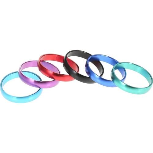 Legenstar 4mm Width Colorful Ring Filled Ring Interchangeable Delicious Inner Rings Aluminum Glaze Accessories Women