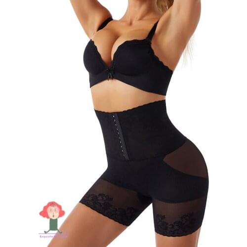 High Waist Trainer Body Shaper Panties For woman TummyBelly Slimming Shapewear Girdle Underwear Polyester Control StomachPanties