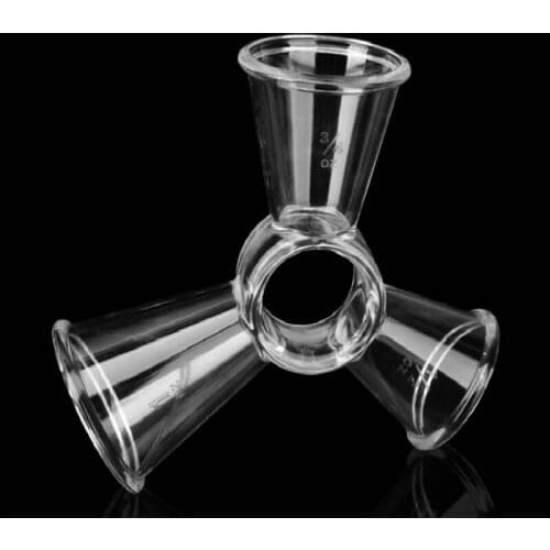 Kitchen Measuring Tools Transparent PC Wheels Cocktail Ounces Jigger 15/20/30ml Measure Cup Jigger Shot Short Drink Spirit Cups