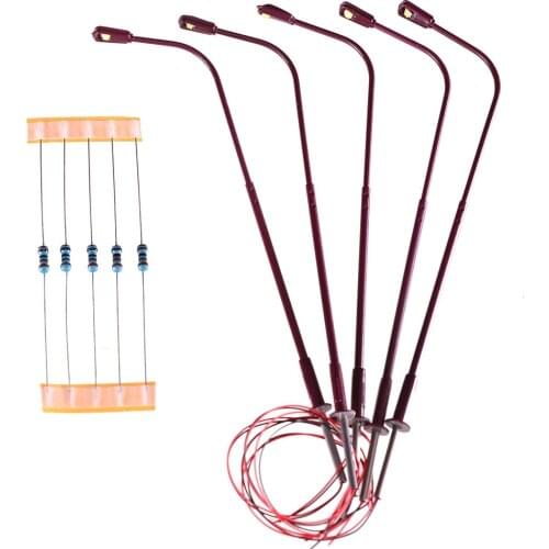 HO N Scale Lamps/Street Lights For Architecture Model Making Railroad /Train/Landscape Layout