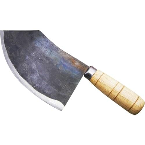 CZQ Handmade Carbon Steel Sharp Slicing Fish Knife Professional Fillet Knives Kitchen Cutting Meat Vegetable Knife Cleaver