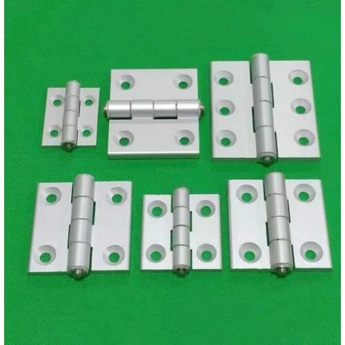 4 / 6 Holes Seiko Hinge 4545 5050 Finished Aluminum Hinge Window Door Hinge Connector Black Or Sliver Color