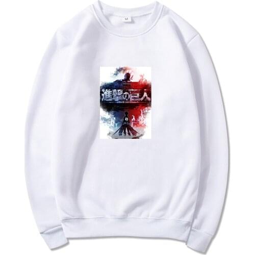 Anime Attack on Titan Manga Hoodies Men Women Unisex Harajuku Quality Sweatshirt Dropship Pullover Tracksuit Clothing