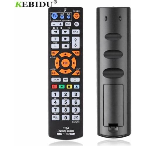 Kebidu Universal Remote Control With Learn Function Replacement Remote Controller Suitable For Smart TV DVD SAT