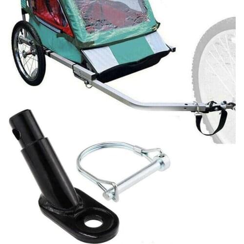 Bicycle Rear Racks Coupler Bike Rear Axle Trailer Hitch Mount Adapter Bike Cycling Accessory With Buckle Bicycle Rack