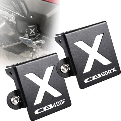 For Honda CB500X CBR500R CB500F 2021 Motorcycle Rear Brake Fluid Reservoir Guard Cover Protector CB 500X 500F 400X 400F CBR 500R