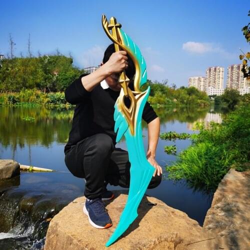 100cm Pu Sword Toys Weapons Props Penta Storm Arena Of Valor:5v5 Arena Game Cosplay Halloween Costume