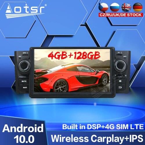 128GB Carplay Android Radio for Fiat Grande Punto Linea 2007 2008 2009 2010 2011 2012 Car Multimedia DVD Player GPS Navi Screen